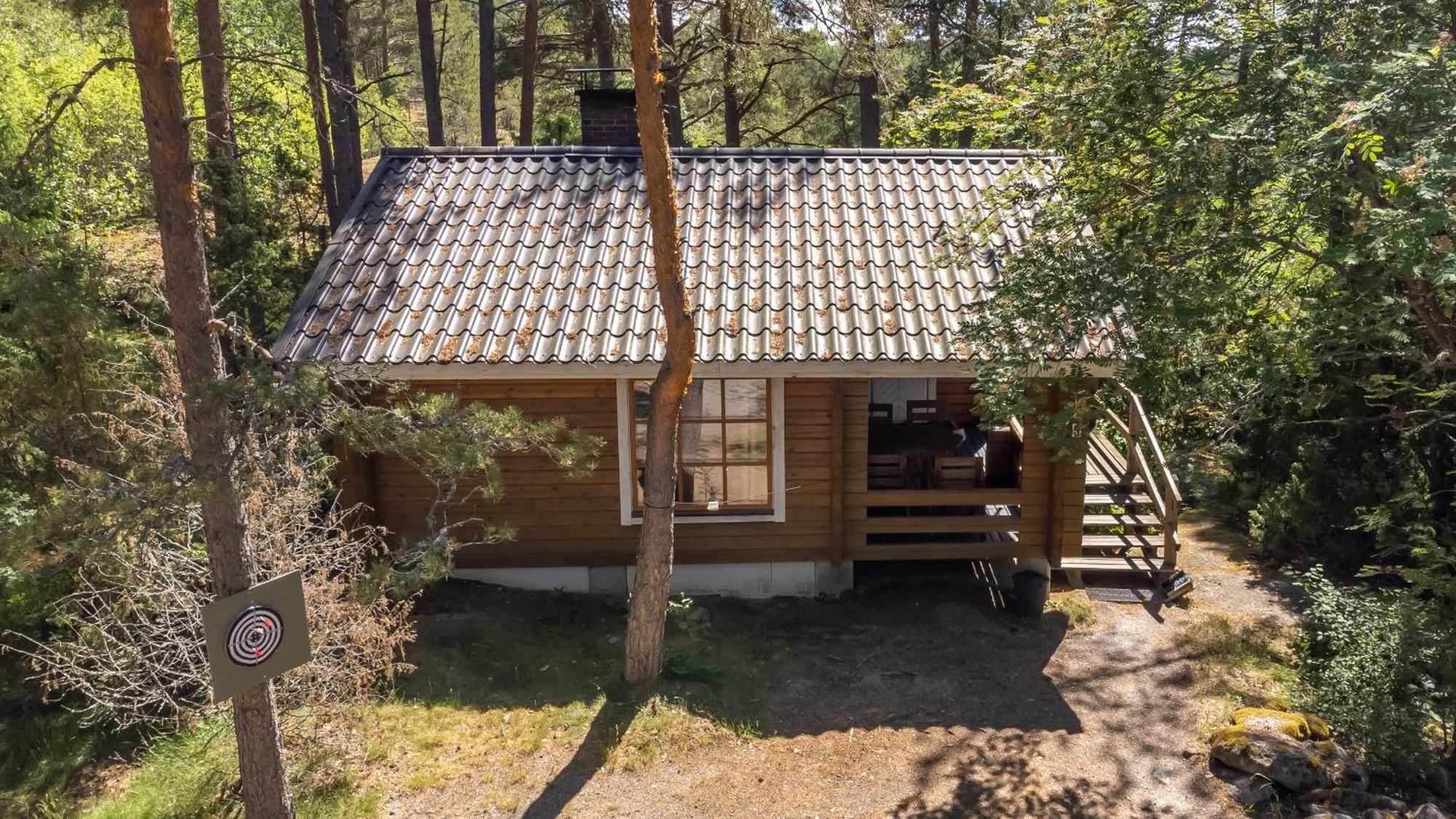 Pinetree Cottages Cozy Log Cabin Kalanti Exterior photo